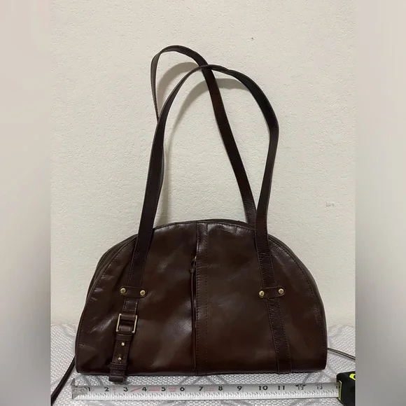 HOBO International– Beckon Leather Shoulder Bag Expresso - Dark brown - Picture 1 of 16